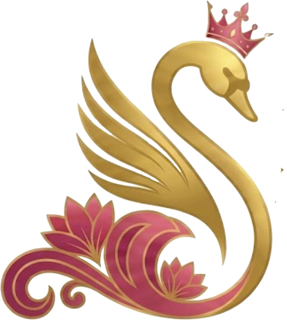 The Sisterly Talk Swan and Crown Logo