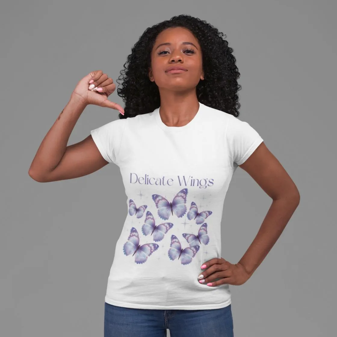 Delicate Wings Butterfly Shirt