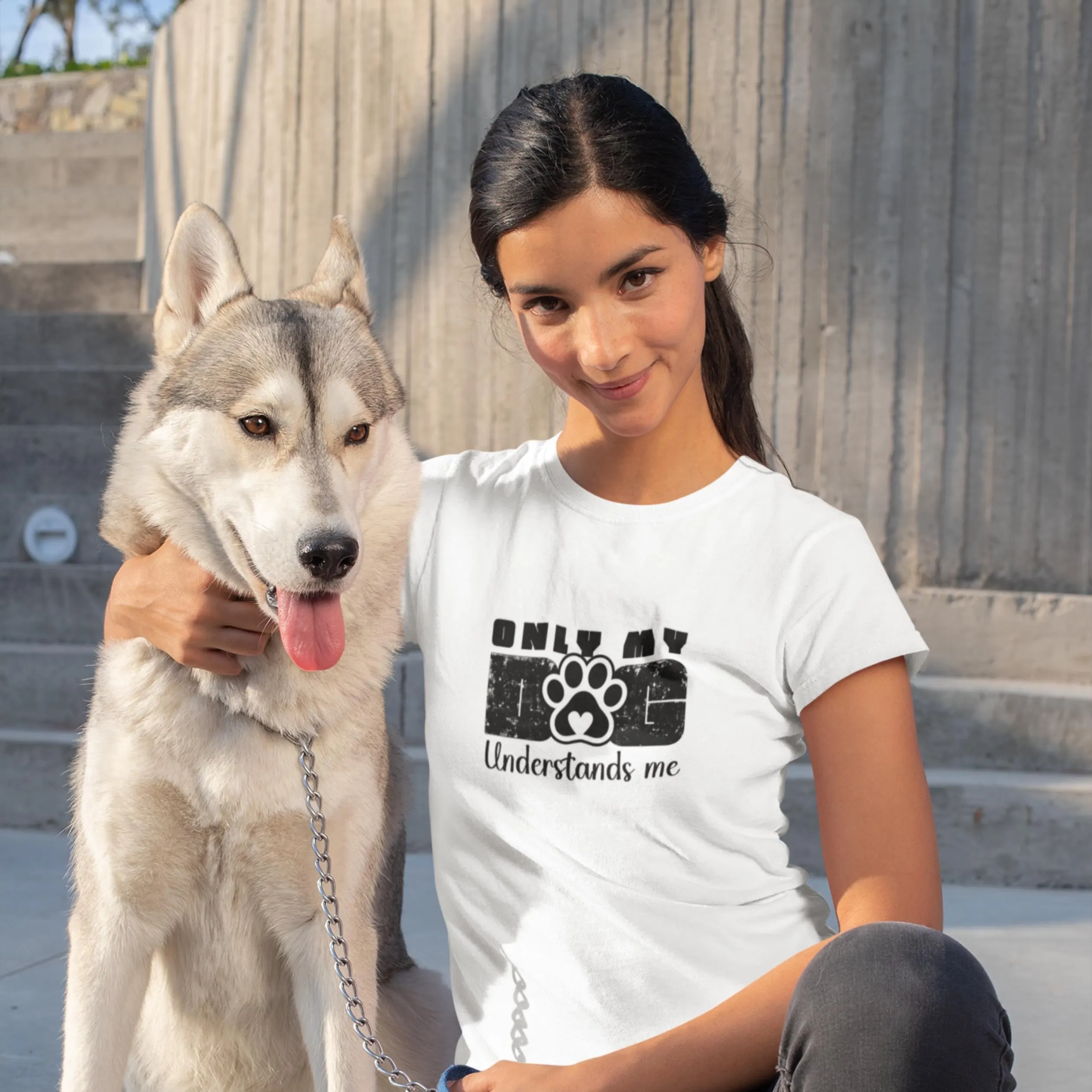 Only My Dog Understands Me Tee